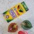 2 Designer Diya With Coloured Pencils