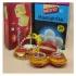 Diyas & Sweet Combo for Bhaidooj