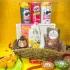 Palm Ganesha Idol with Sweets