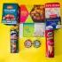Designer Diyas With Sweets & Pringles