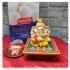 Rasogolla & Ganesha on Marble Chauki Combo
