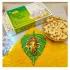 Kaju Katli With Cashews And Ganesha Wall Hanging