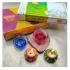 Pretty Diyas And Candles With Kaju Katli & Panjeeri Laddu