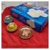 Beautiful set of Diyas & Charan Paduka with Sweet