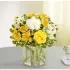 Yellow N White Delight Bouquet