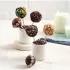 Candy Covered Cake Pops with Drizzled Berries