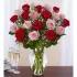 Ultimate Elegance Long Stem Pink And Red Roses