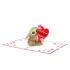 Star Wars The Mandalorian Grogu Love Pop Up Card