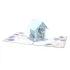 Mothers Day Blue Birdhouse Pop Up Card