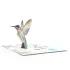 Birthday Hummingbird Pop Up Card