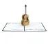 Acoustic Guitar Pop Up Card