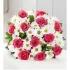 Fair Trade Certified Pink Roses N White Daisies