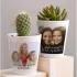 Photo N Message For Her Personalized Mini Flower Pot