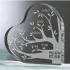 Family Tree Engraved Heart Keepsake