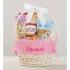 Personalized Willow Easter Basket & Treats Gift Set