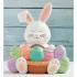 Personalized 3D Resin Easter Bunny Shelf Sitter