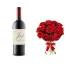 12 Red Roses With Josh Cellars Cabernet