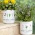 Birth Month Flower Personalized Outdoor Flower Pot