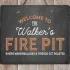 Welcome To Personalized Outdoor Slate Sign
