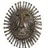 Recycled Steel 10 Aztec Sun Metal Wall Décor