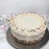 Decorated Vanilla Cake