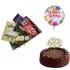 Happy Birthday Hamper With Chocolate Cake