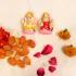 Divine Ganesha & Laxmi Almond Idol