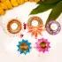 Festive Five Designer Diyas Set