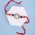Regal Metal Rakhi Trio with Doraemon Delight