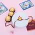 Pikachu Playful Rakhi Delight with Sweet Treats
