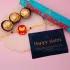 Heroic Iron Man Rakhi with Choco Delight Pack