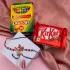 Giggle & Glee Kids Rakhi with Crayons & KitKat Combo