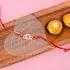 Radiant White Star Rakhi with Ferrero Rocher Bliss