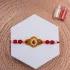 Sparkling Diamond Rakhi with Gourmet Treats