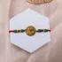 Divine Ganesha Blessings Rakhi with Royal Kaju Katli