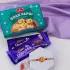 Divine Blessings Rakhi & Sweet Delights Combo