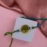 Emerald Blessings Rakhi with Rosey Delight