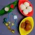 Divine Krishna Rakhi & Sweet Delights Combo