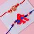 Superhero Sibling Love Rakhi Set with Sweet Treats