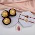 Divine Blessings Rakhi Set with Ferrero Rocher