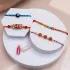 Exquisite Collection of 4 Elegant Rakhis