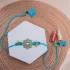 Sapphire Splendor Blue Rakhi