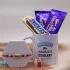 Golden Shell Rakhi & Cool Brother Gift Hamper