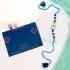 Blue Blissful Bond Rakhi with Cashew Delight