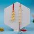 Regal Gemstone Rakhi Duo with Sweet Delights