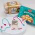 Exquisite Oxidised Metal Bhaiya Bhabhi Rakhi Set with Soan Papdi & Ferrero Rocher