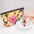 Vibrant Floral Beauty Rakhi Set with Makeup Pouch