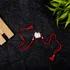 Serene Harmony Off-White Agate Rakhi