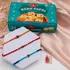 Divine Trio: Rudraksha Rakhi Set with Soan Papdi