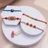 Graceful Rakhi Ensemble with Rich Kaju Katli